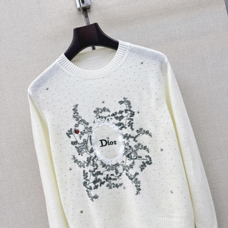 Джемпер с вышивкой Dior