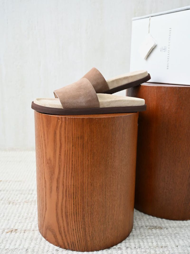 Мужские шлёпанцы Brunello Cucinelli