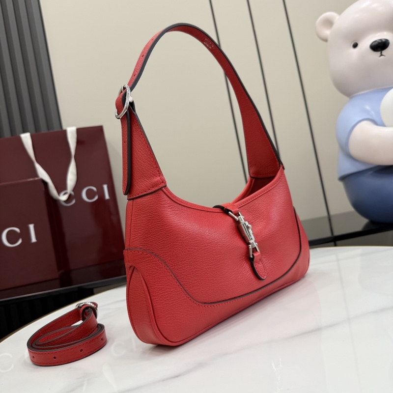 Сумка Gucci красная с ремешком