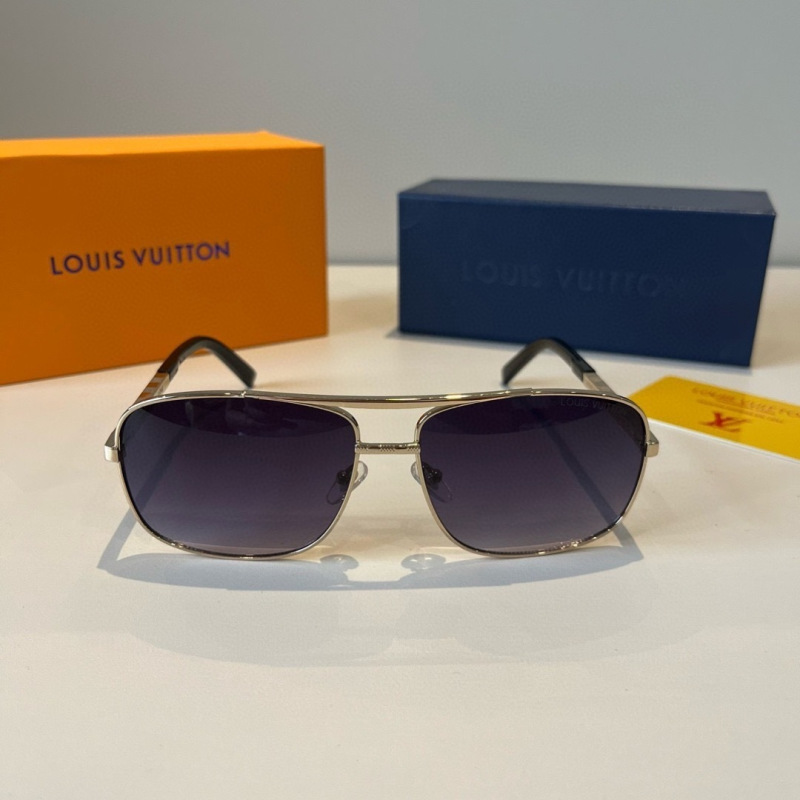 Солнцезащитные очки Louis Vuitton стиль авиатор