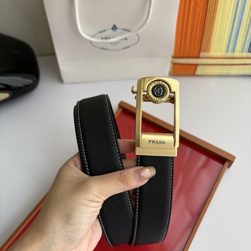 Ремень автомат с пряжкой Prada