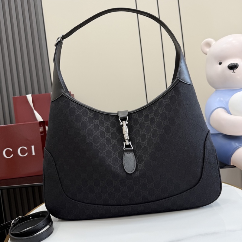Сумка-хобо Gucci с принтом GG