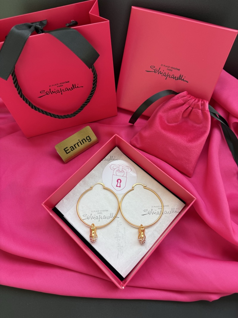 Серьги Schiaparelli
