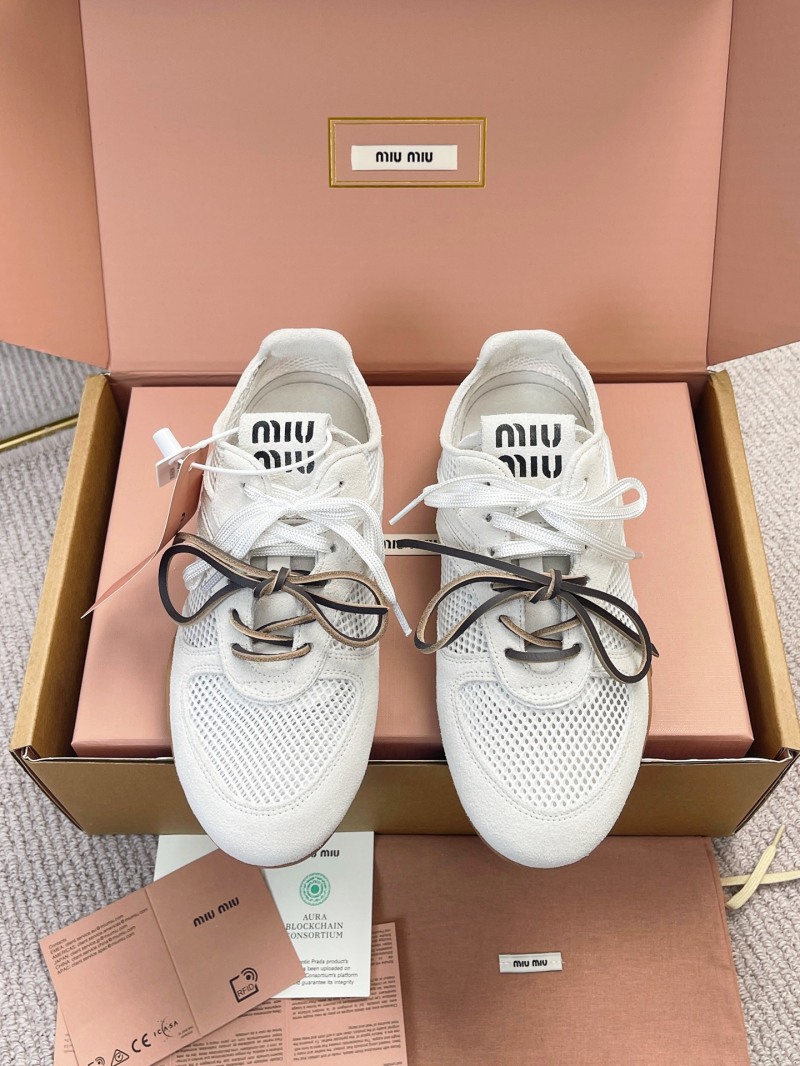 Женские кеды Miu Miu модель Gymnasium