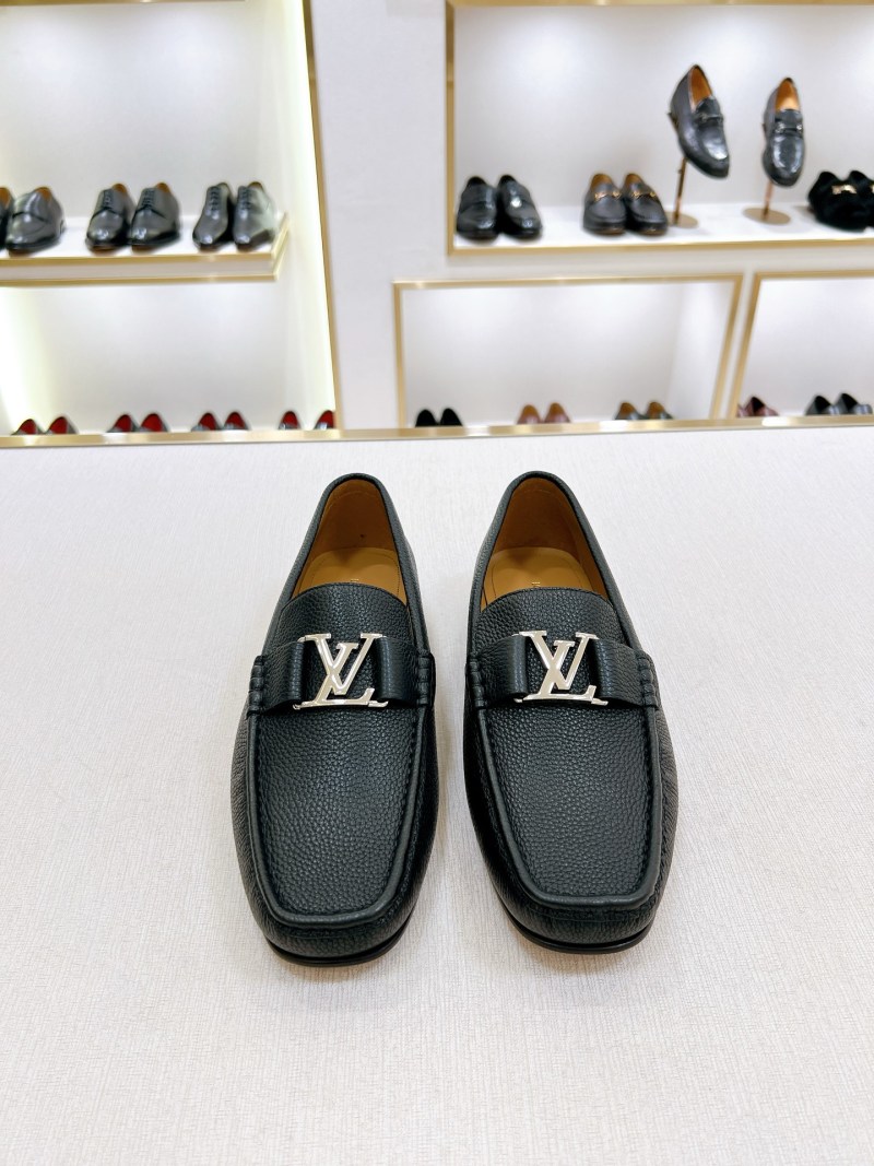 Мужские лоферы Louis Vuitton из натуральной кожи