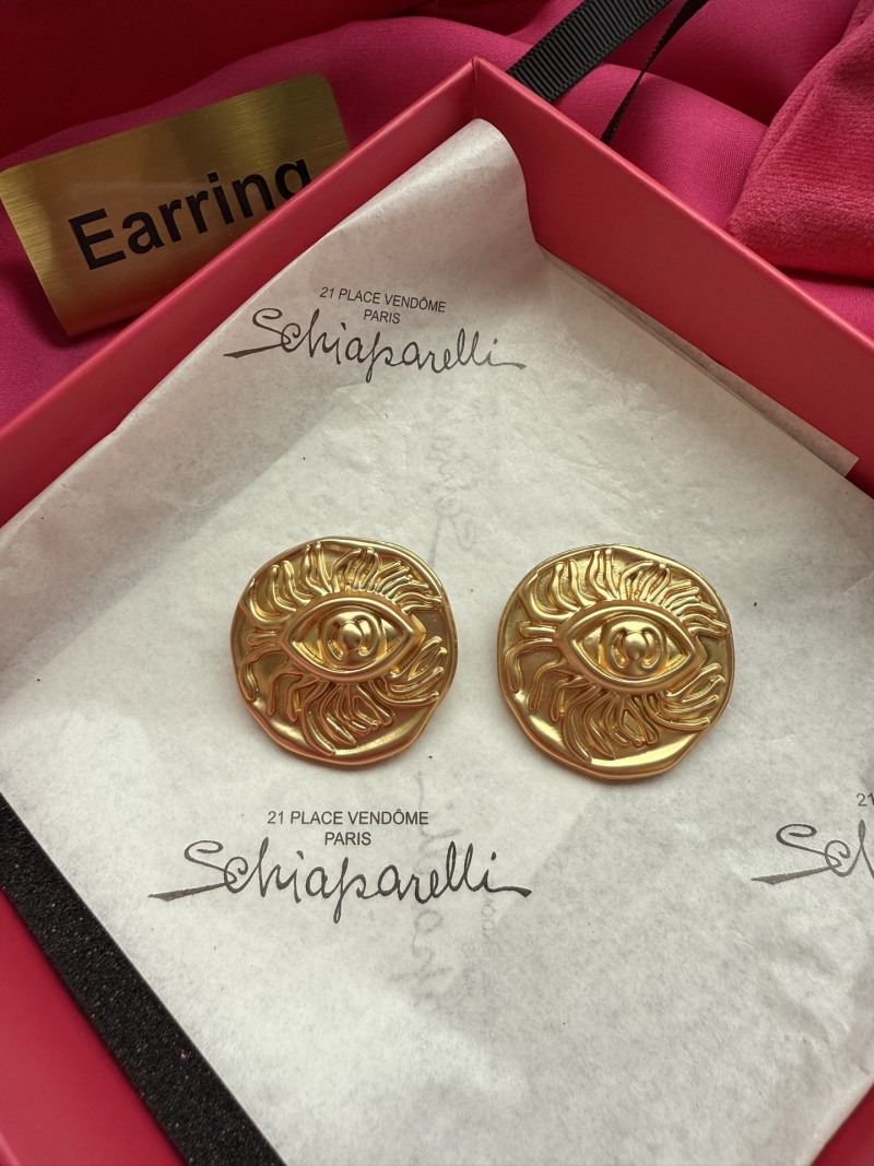 Серьги с глазом Schiaparelli