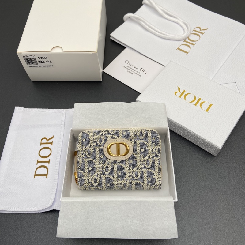 Портмоне Dior S2155 с монограммой