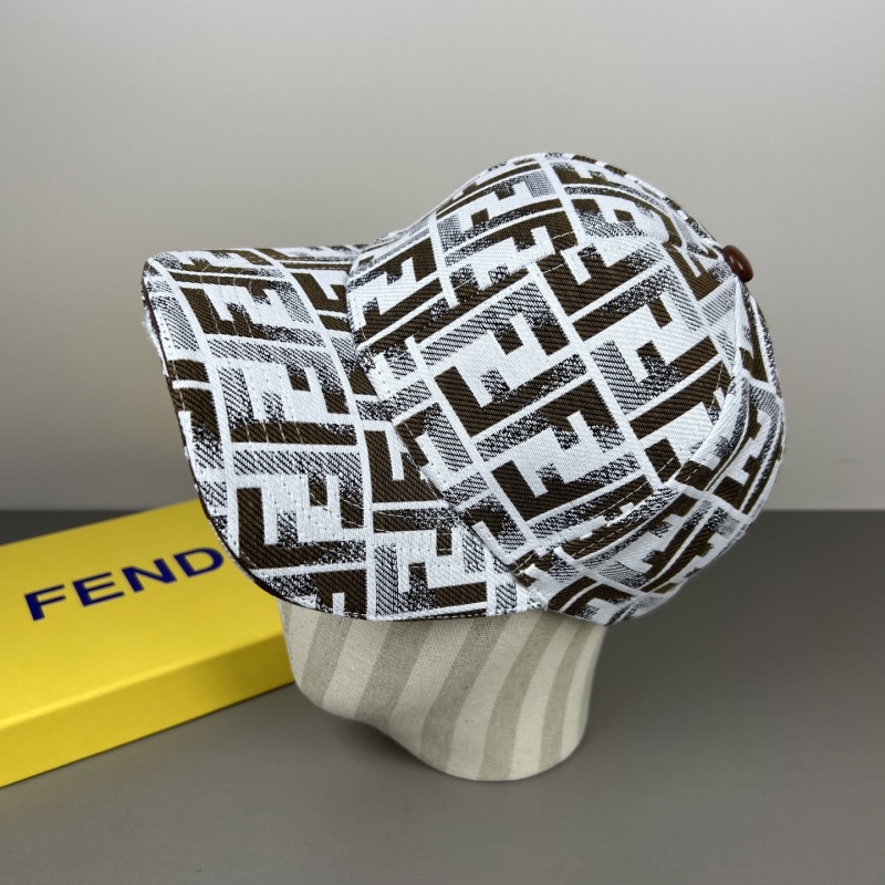 Кепка Fendi с монограммным принтом