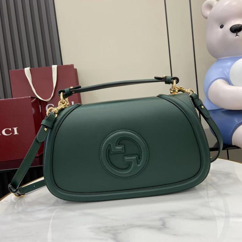 Сумка Gucci зеленая с логотипом