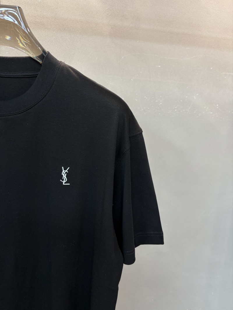 Футболка YSL черная Saint Laurent
