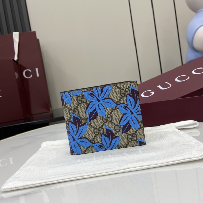 Портмоне Gucci с цветочным принтом