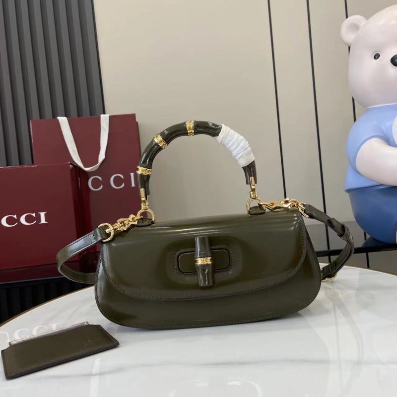 Сумка Gucci с бамбуковой ручкой