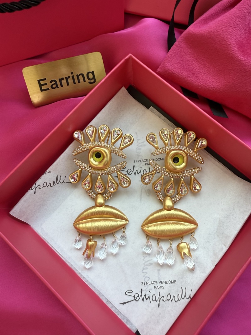 Серьги Schiaparelli