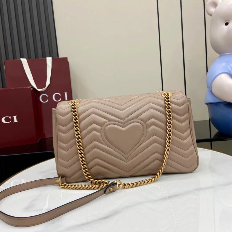 Сумка Gucci GG Marmont бежевый