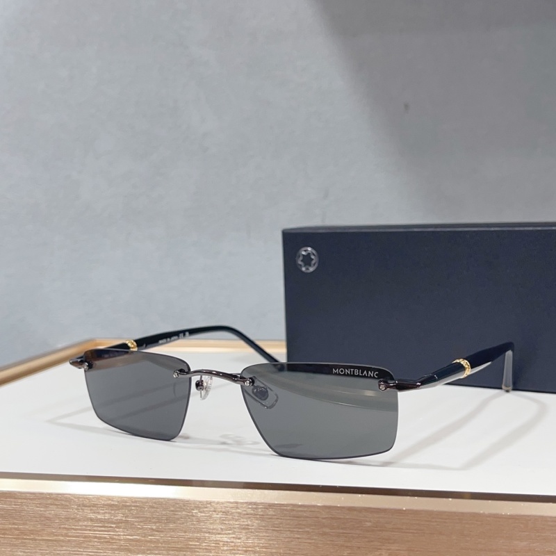 Солнцезащитные очки Montblanc MB0484S без оправы