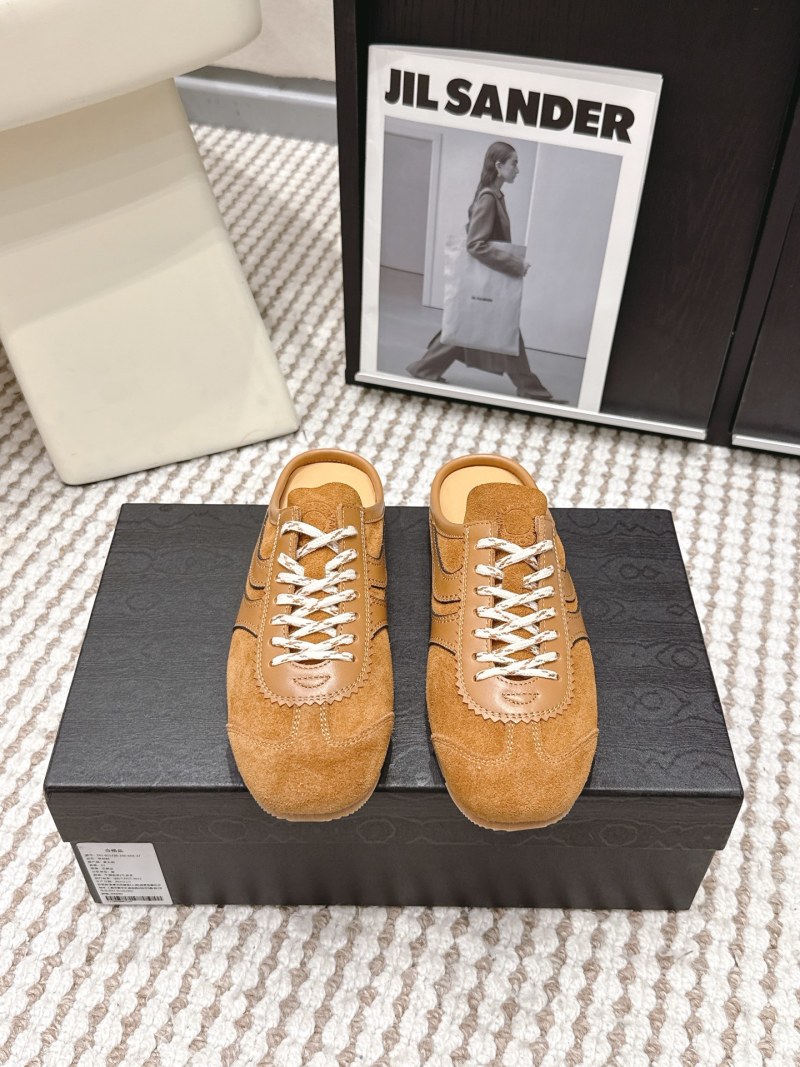 Полуботинки Dries Van Noten из замши и кожи