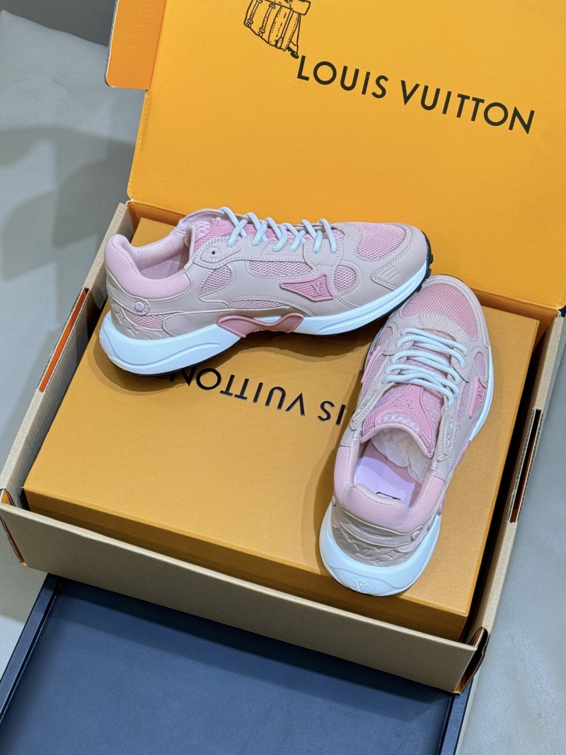 Кроссовки женские розовые Louis Vuitton