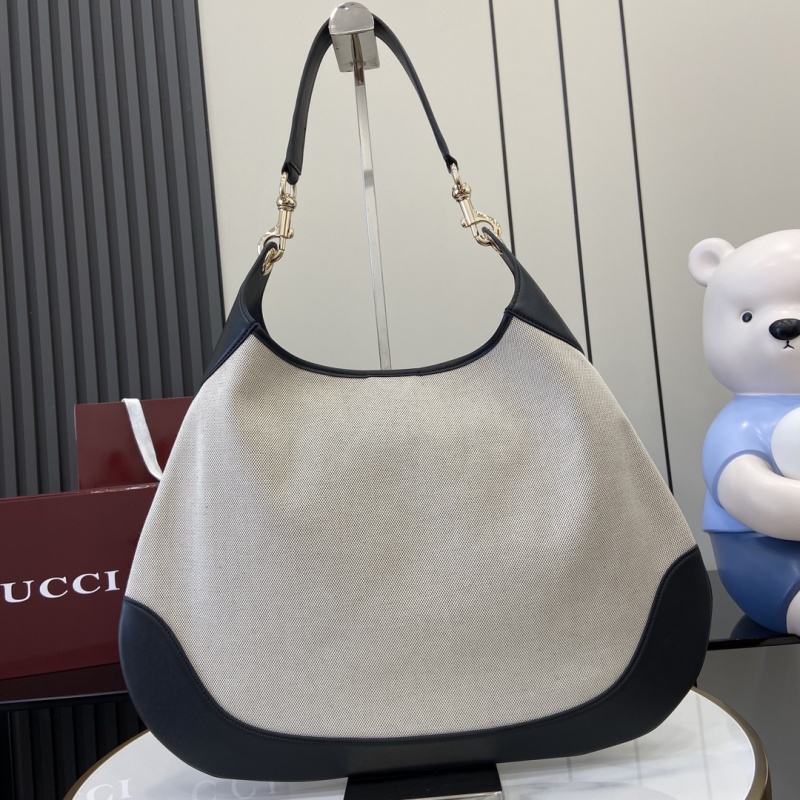 Сумка Gucci бежево-черная
