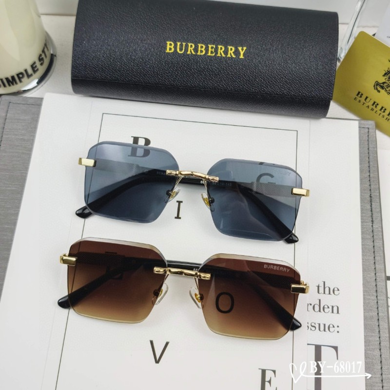 Солнцезащитные очки квадратные металлические Burberry