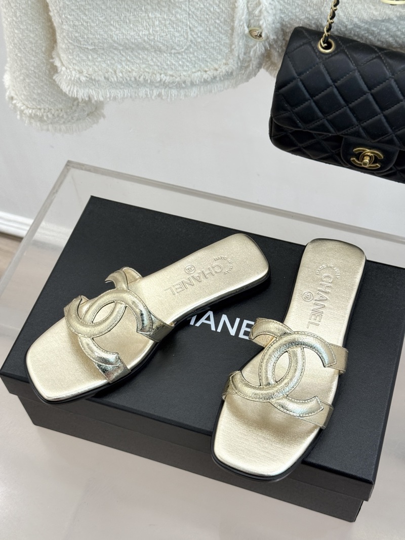 Платформенные сандалии с переплетением Chanel