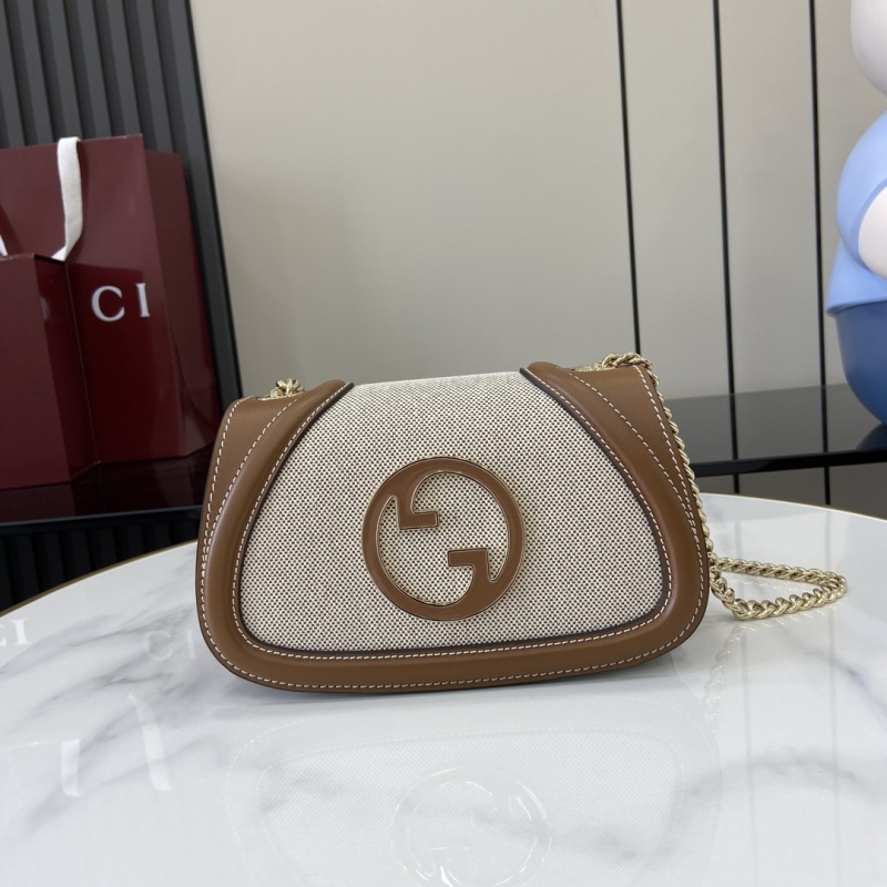 Сумка Gucci с цепочкой и логотипом