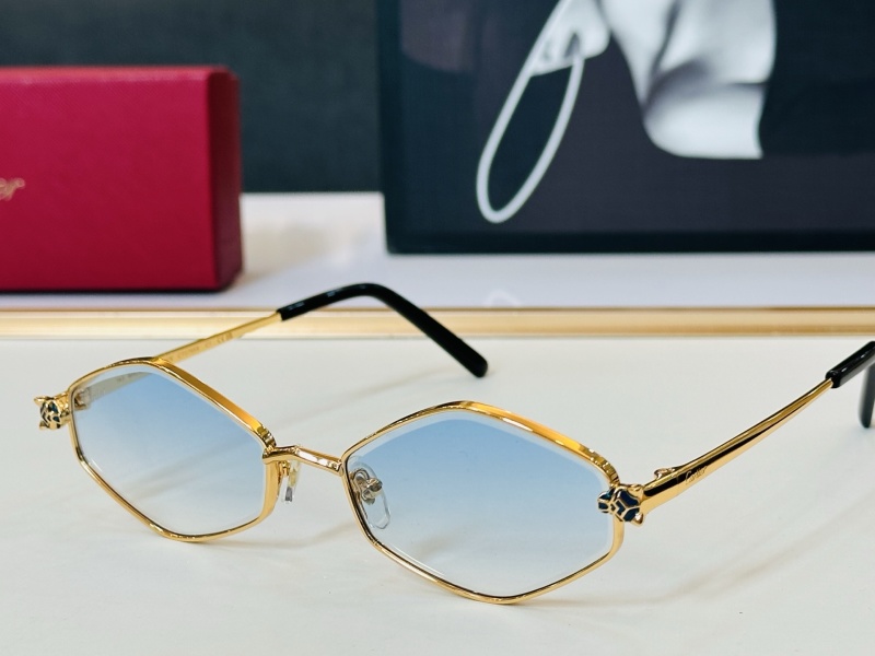 Солнцезащитные очки Cartier CT0795S золотые