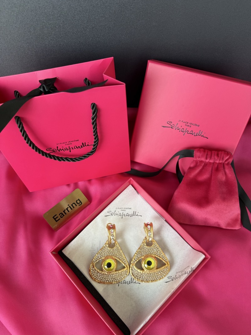 Серьги Schiaparelli с глазом