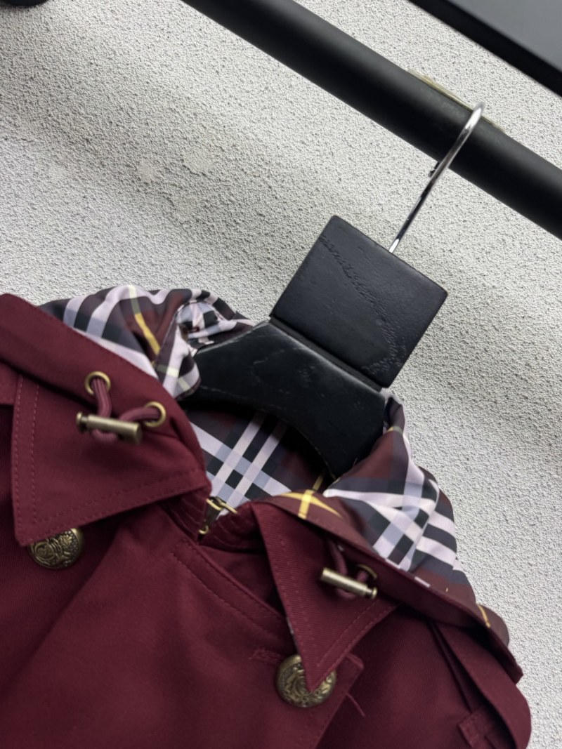Плащ-тренч с капюшоном Burberry