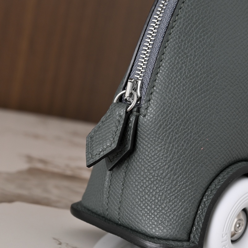 Hermès Сумка на колесиках, кожа epsom, цвет зелёный