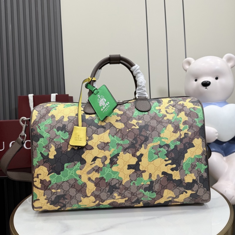 Путевая сумка Gucci с камуфляжным принтом