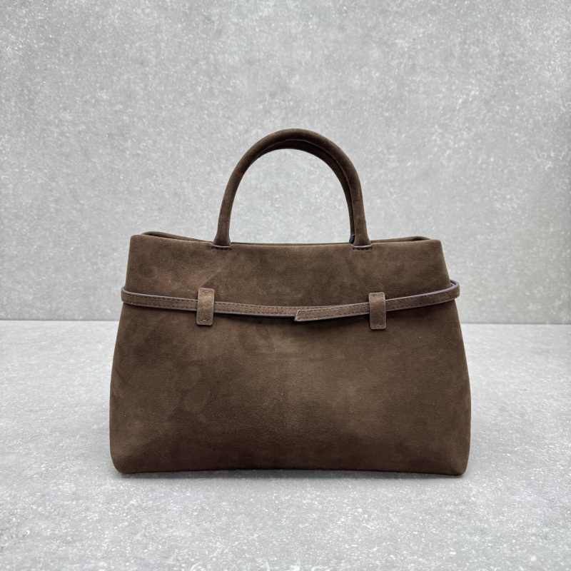 Manu Atelier Le Cambon Сумка, коричневая замша