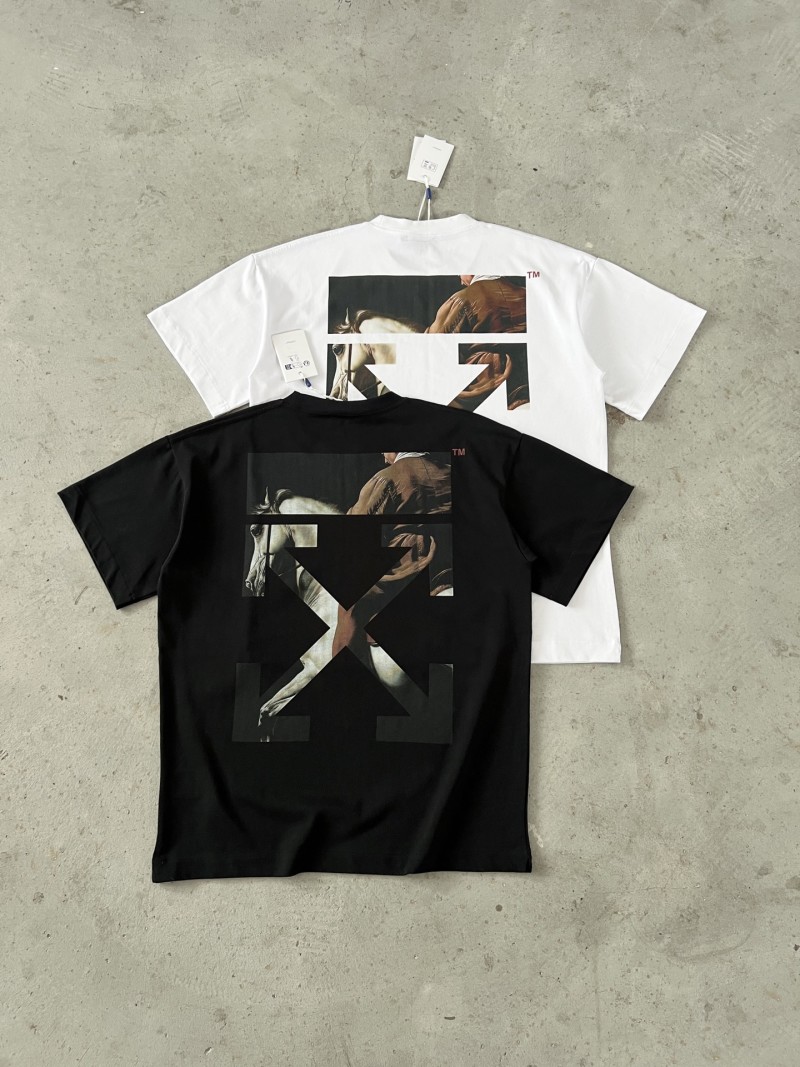 Футболка Off-White однотонная