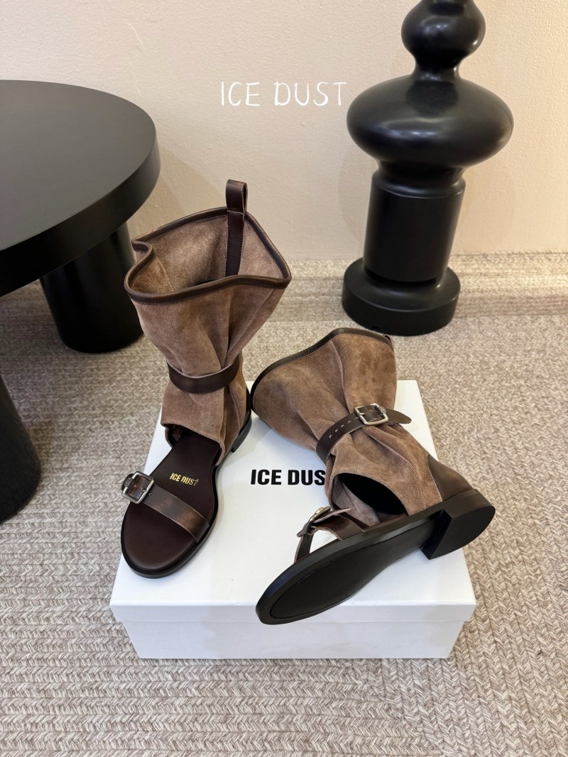 Ice Dust Летние сандалии из замши Без бренда
