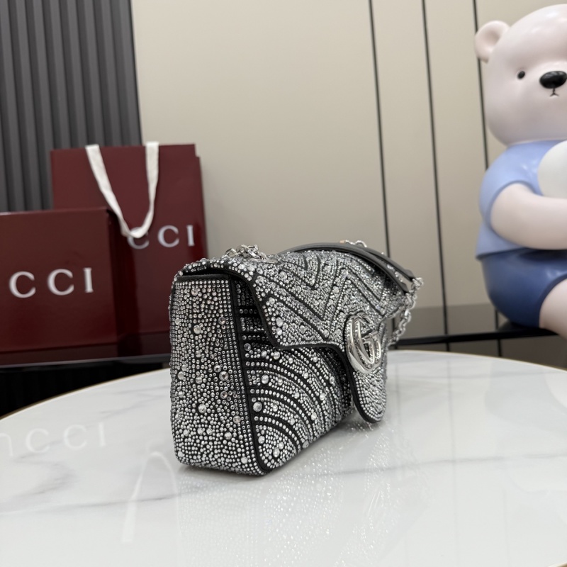 Сумка Gucci с кристаллами