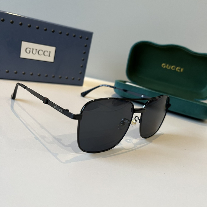 Солнечные очки Gucci классические авиаторы