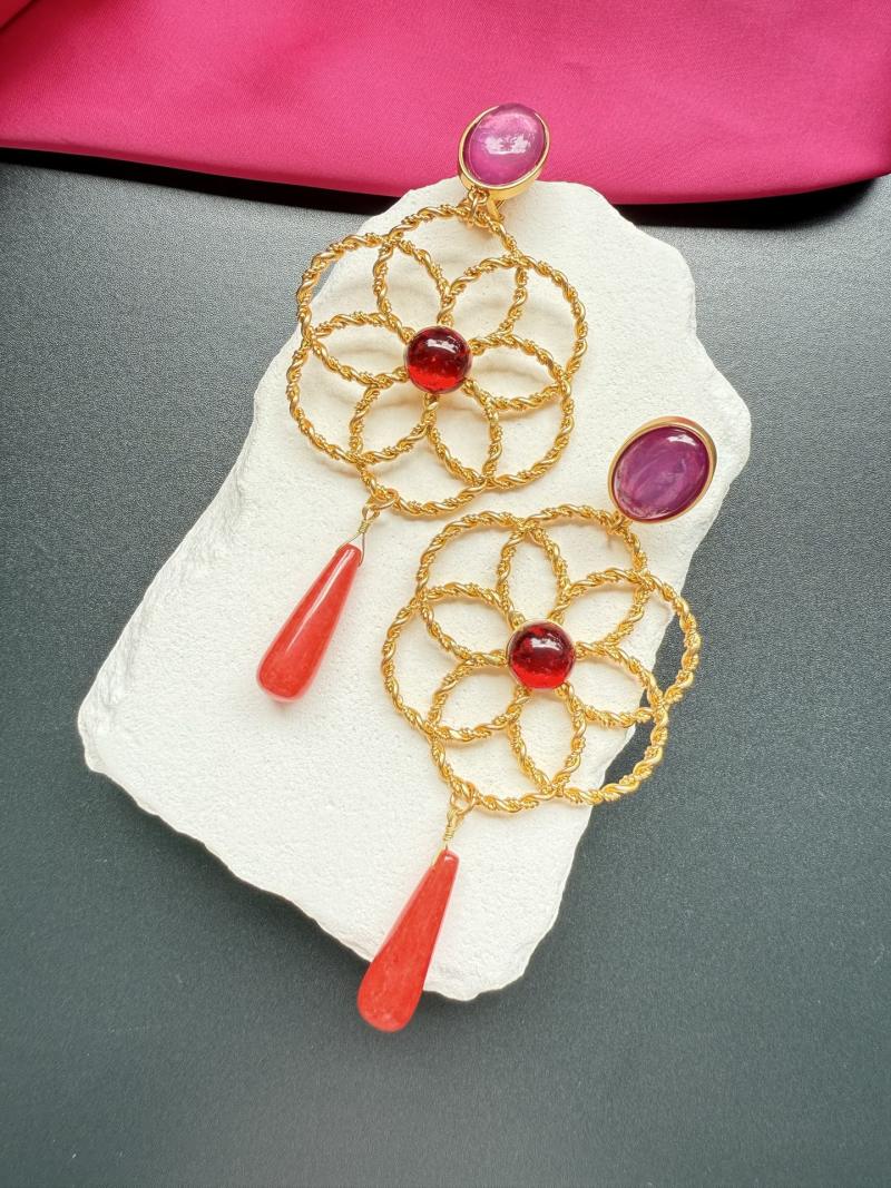 Серьги Schiaparelli