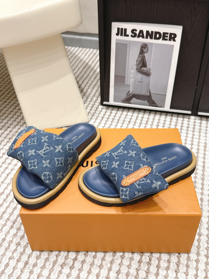 Слайды Louis Vuitton Denim