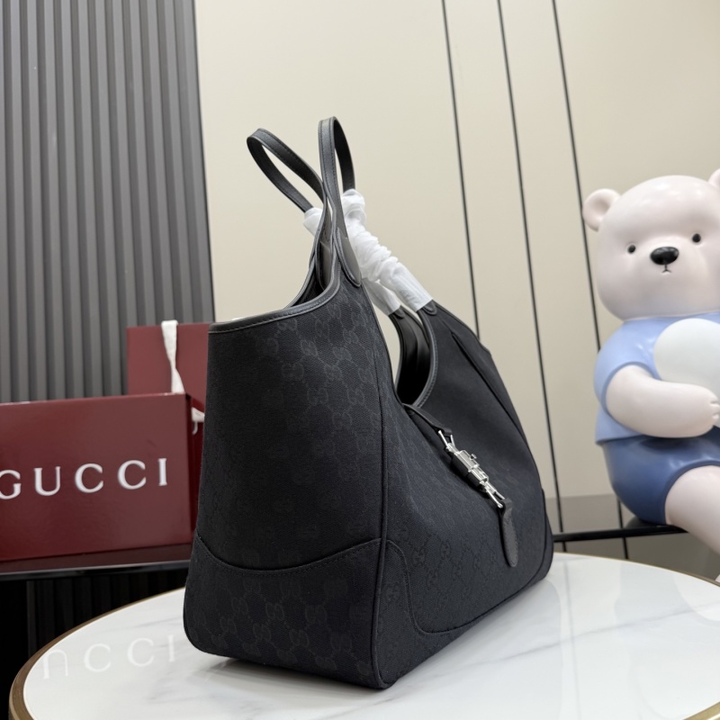 Сумка Gucci черная с монограммой
