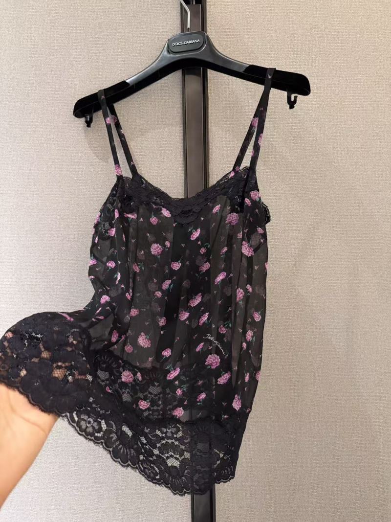 Спальное белье с цветочным принтом Dolce & Gabbana