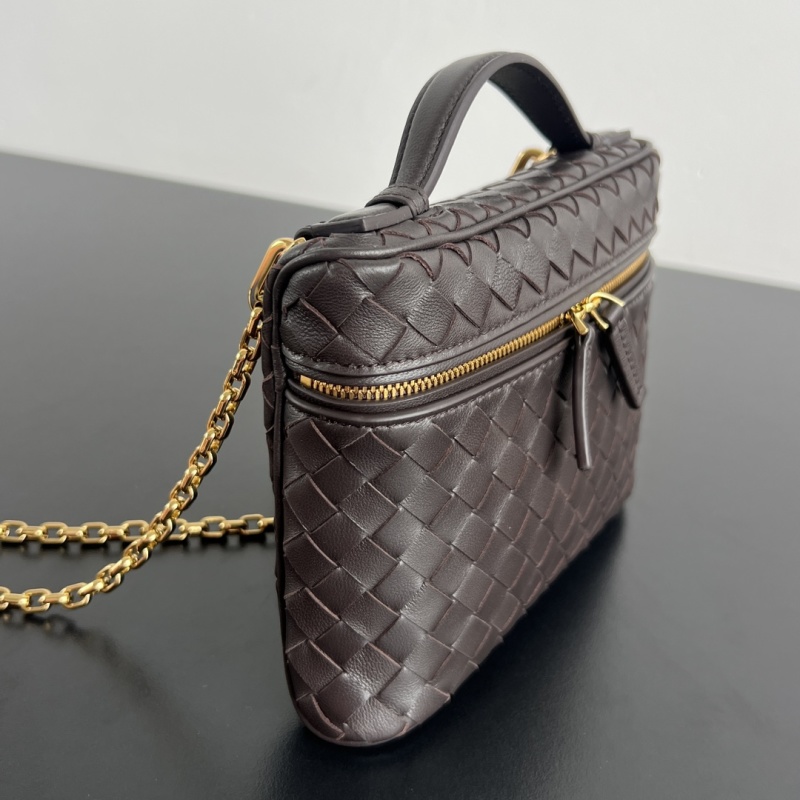 BV Soft Vanity Chain Cosmetic Bag Bottega Veneta