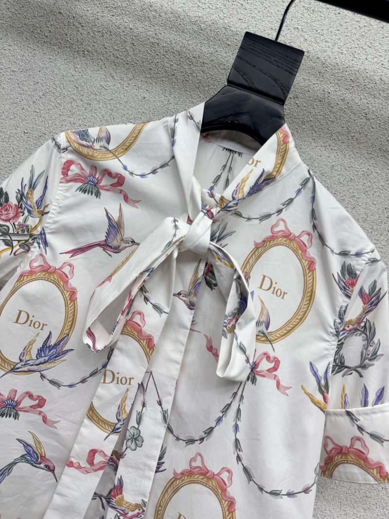 Рубашка с принтом Dior