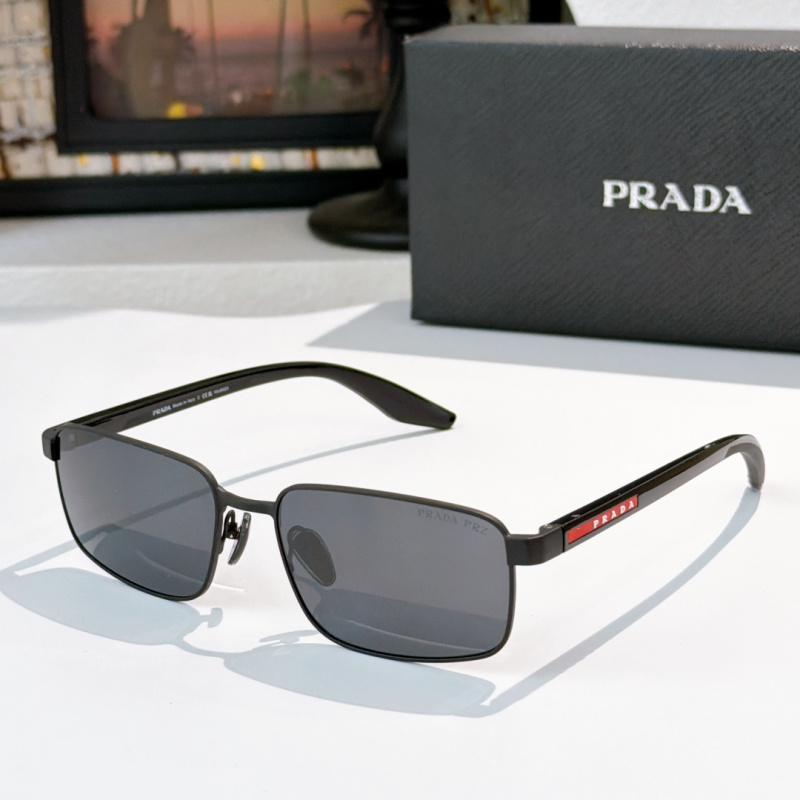 Солнцезащитные очки Prada прямоугольные