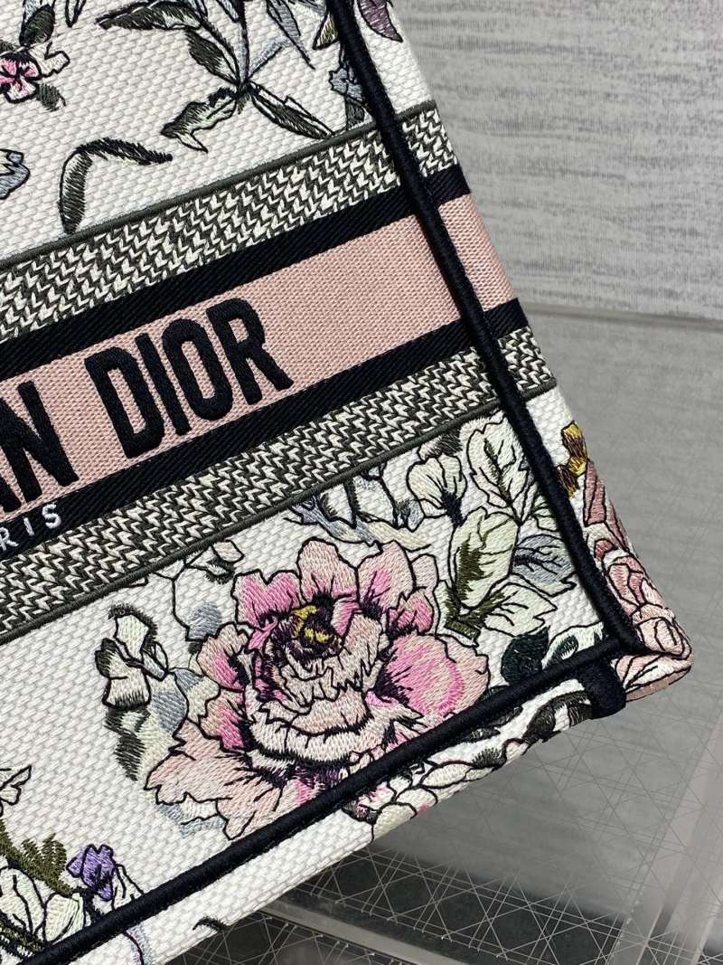 Сумка-тоут Christian Dior с цветочным принтом