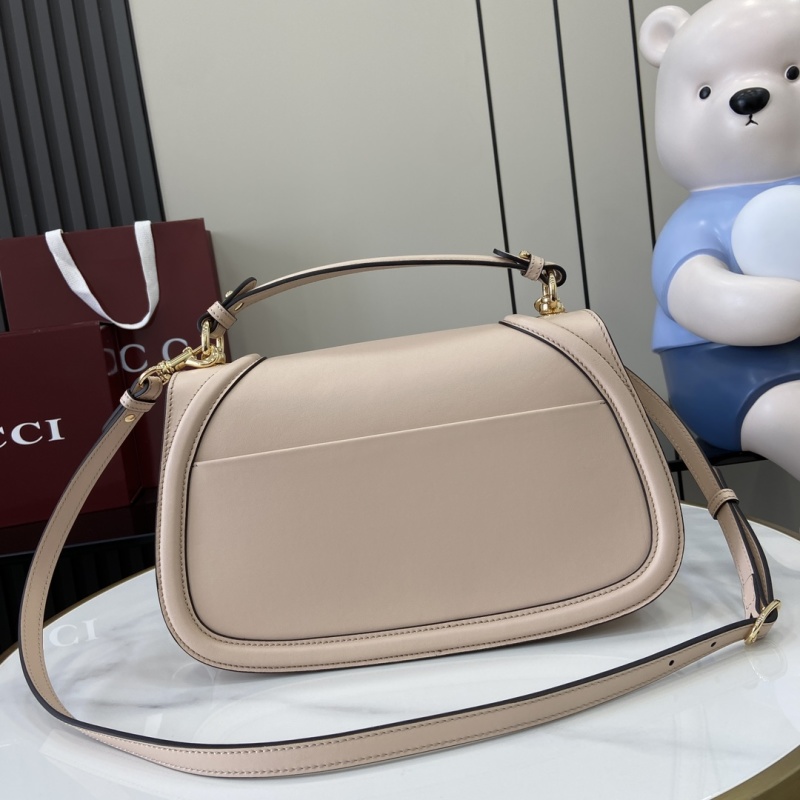Сумка Gucci бежевая с логотипом