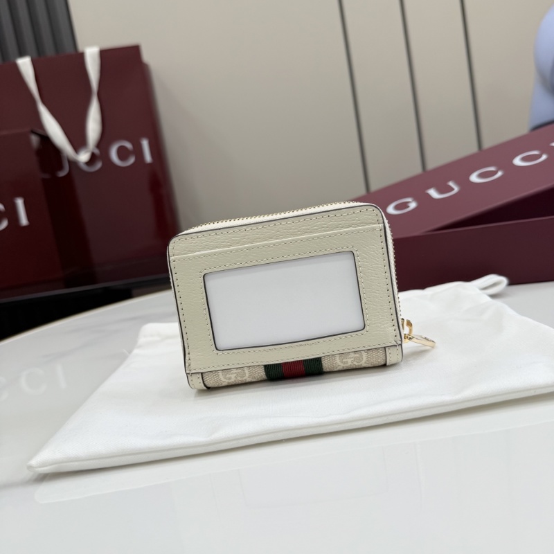 Кошелёк Gucci с монограммой и молнией