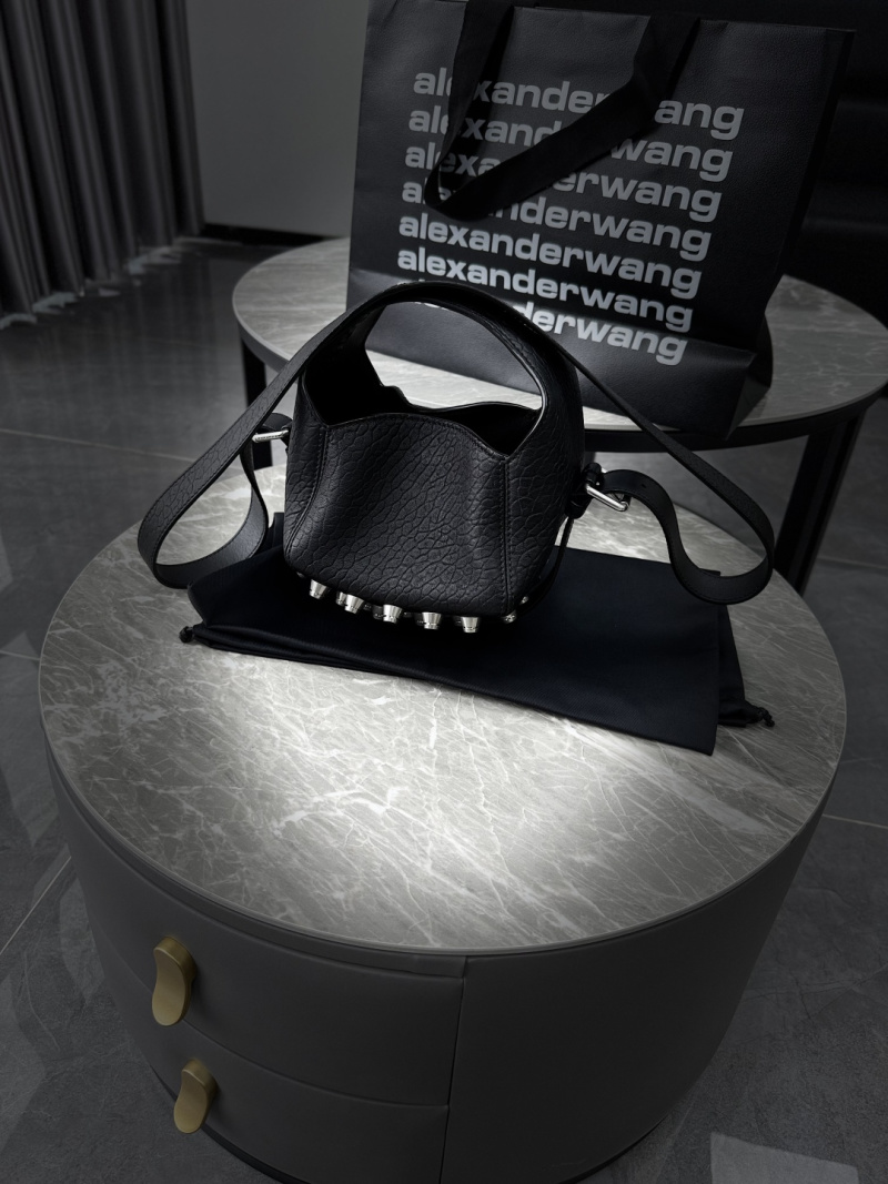 Дизайнерская сумка-ведро с заклепками Alexander Wang