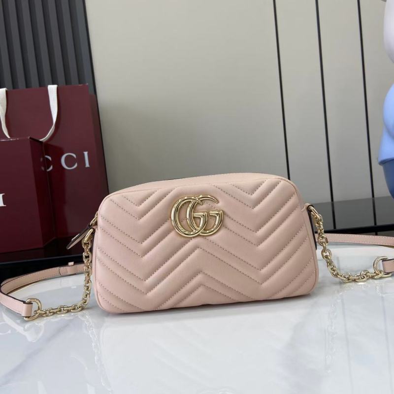 Сумка кросс-боди Gucci розовая