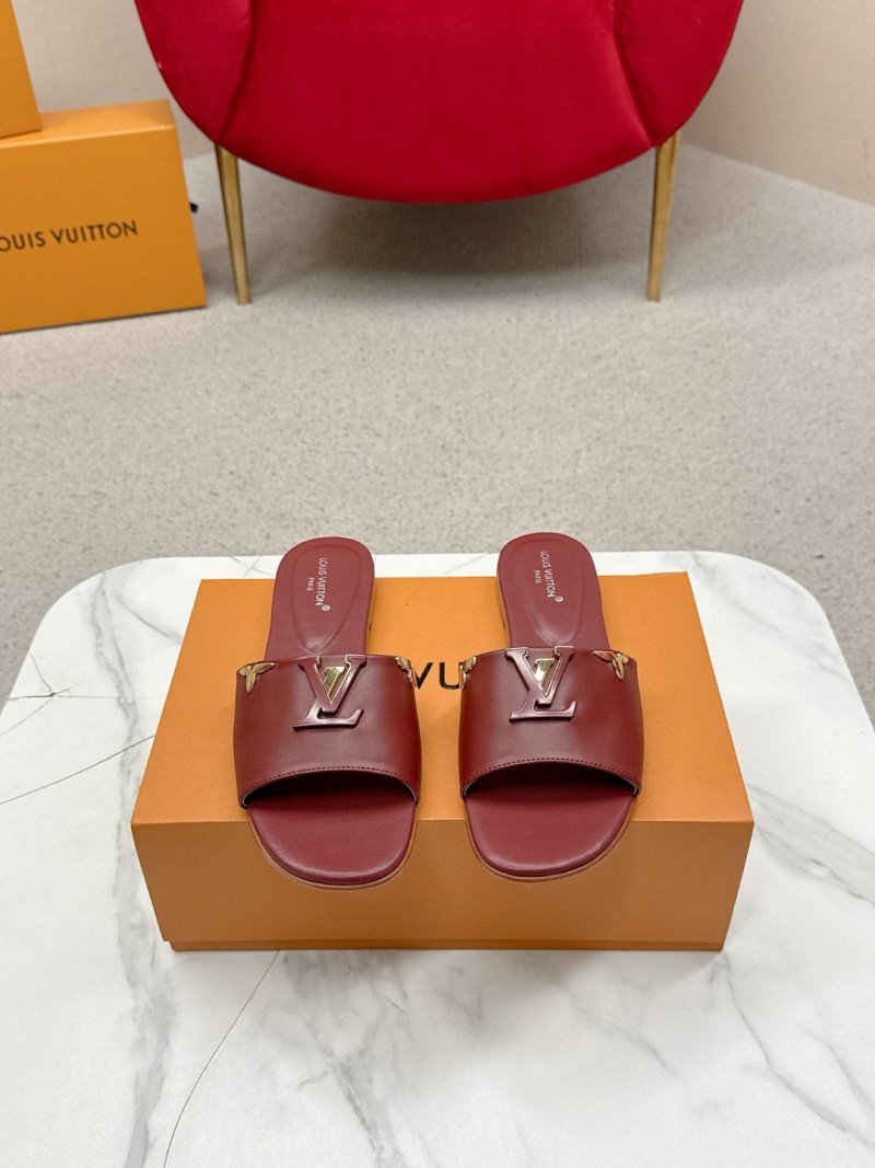 Мюли женские на плоской подошве Louis Vuitton