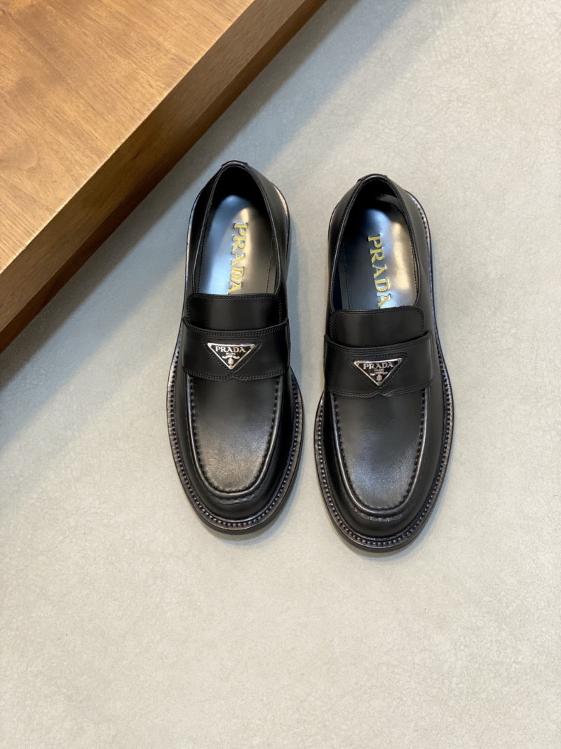 Мокасины Prada мужские черные