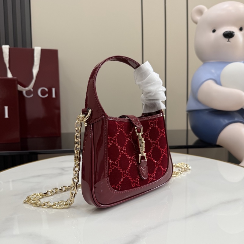 Сумка Gucci винтажная красная